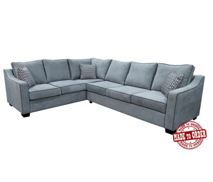 Reed Fabric Sectional